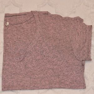 Garage Purpleish/Mauve V-Neck Tee